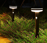 Modern Minimalis 1200mah Lampu Taman Tenaga Surya Outdoor