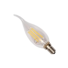 Lampu filamen LED 2w-12w dengan 95% Transmittansi dan sinar cahaya 360°