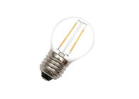 Bohlam LED Filamen Putih Hangat 2700K-6500K 4W E14 Konsumsi Daya Lebih Rendah