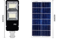 Outdoor 120W All In One LED Solar Street Light Dengan Baterai Lithium IP65 Untuk Taman