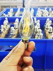 Gaya Busana Filament LED Light Bulbs AC 176V - 264V Desain Umur Panjang 30000 Jam