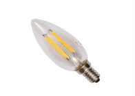 FG45 2W / 4W Yellow Filament LED Light Bulbs CE Untuk Perumahan Dan Dalam Ruangan