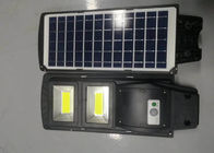 Outdoor Ip65 Integrated Solar Led Street Light Bahan Abs Ultra Terang dengan remote kontrol