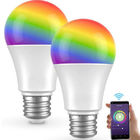 LED Smart RGB Bulb Dikendalikan oleh Aplikasi Seluler untuk KTV Melalui WIFI atau Blue Teeth