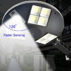 Garansi 3 Tahun 110lm / W Lampu Dinding Sensor Surya Dengan Remote Controller