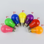 B22 3w 5w Indoor Led Light Bulbs Perumahan Warna Berbeda Untuk Pesta