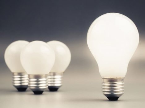 EyeComfort Tidak terlihat berkedip LED Indoor Light Bulb E27/B22 9W/12W/15W/18W/22W