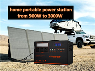 Rumah 0.5kwh Portable Solar Power Bank Waktu Siaga Ultra Panjang