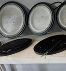 Versi Dob Ufo High Bay Led Lighting Input Ac85-265v Kecerahan Tinggi untuk gudang