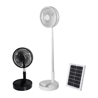 Ip20 5.5w 5200mah Battery Solar Portable Fan Untuk Camping