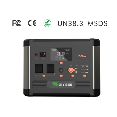 Pembangkit Listrik Baterai Portabel 1.5kw Dengan Panel Surya
