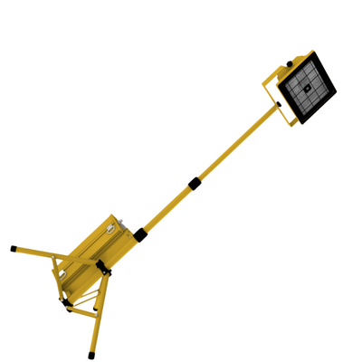Lampu tahan ledakan isi ulang 15w 30w dengan baterai kapasitas besar untuk pertambangan atau darurat