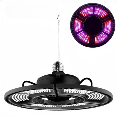 Full Spectrum E26 E27 Transformable High Power UFO Grow Light Merah Biru Cahaya untuk semua jenis tanaman