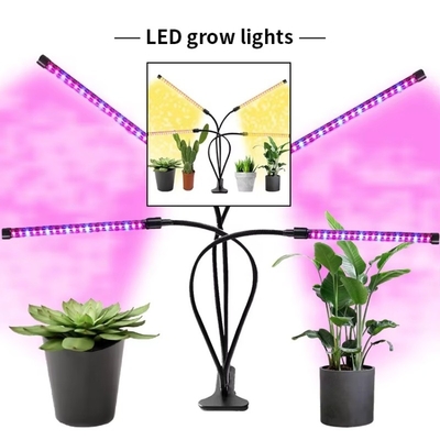 Clip Full Spectrum Dimmable Plant Grow Lamp dengan lampu merah biru untuk rumah kaca atau tanaman dalam ruangan