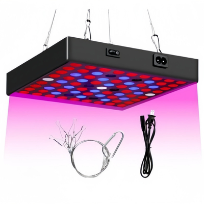 LED Full Spectrum Plant Grow Light 50w 80W Cahaya Merah Biru untuk Rumah Hijau