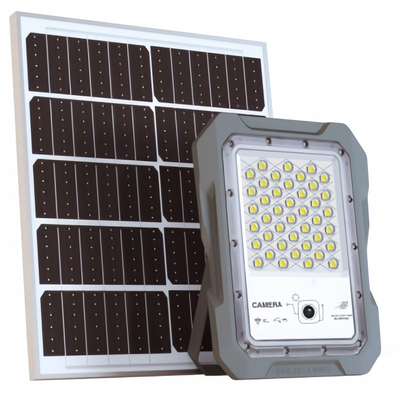 CCTV berkualitas tinggi 100w 200w 300w 500w 800w Lampu keamanan dinding dengan 1440P Kamera untuk penggunaan luar ruangan