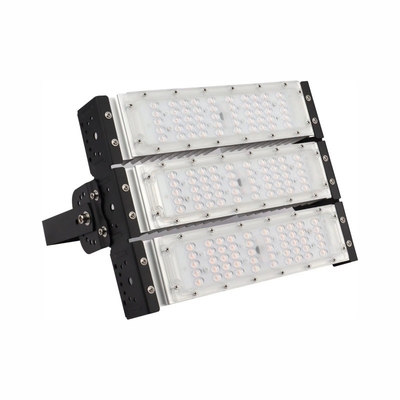 50w 100w 150w 200w Lampu sorot LED bertenaga tinggi Lampu sorot modular dengan Bracket Adjustable IP66 baik untuk pencahayaan dalam ruangan dan luar ruangan