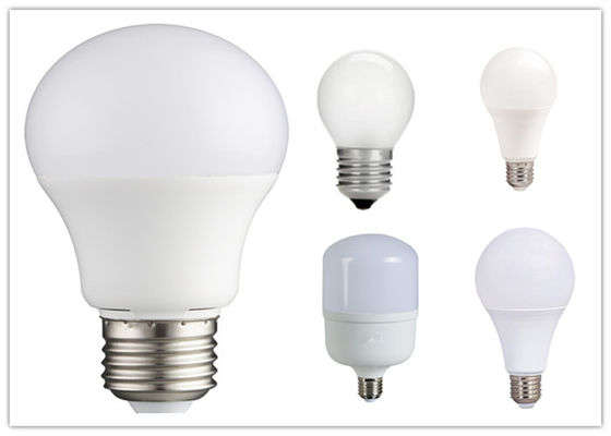 T Bola Lampu LED Dalam Ruangan E27 / E14 2700K-6500K AC 176-264V Untuk Perumahan Hotel
