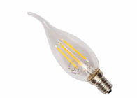 200 Lumen C35 Filament LED Light Bulbs Dengan Tail 2W Hotel 35 X 101 Uniform Light