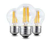Lampu LED Filament Hemat Energi G45 Dari 2-4w 30000 Jam Rentang Hidup