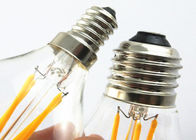 G45 4 Watt Filament LED Light Bulbs E27 3300K Kaca Konsumsi Daya Lebih Rendah