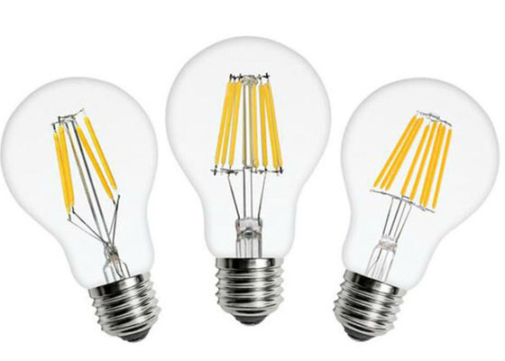 4W LED Filament Candle Bulb dengan Bahan Kaca untuk Pusat Perbelanjaan
