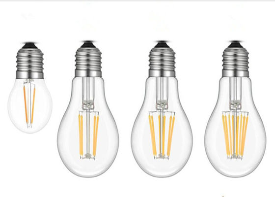 8 Watt Lilin Filament LED Lampu Lampu Pusat Perbelanjaan Pencahayaan dalam ruangan