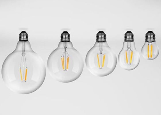 A55 A60 A65 A70 Energy Saving Globe LED Filament Bulb FC35 Untuk Toko Dan Restoran