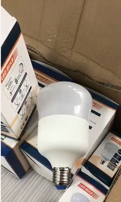 T80 Size Indoor LED Light Bulbs CRI 80 3 - 50W Umur Panjang Garansi 3 Tahun