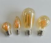 Lampu filamen LED 2w-12w dengan 95% Transmittansi dan sinar cahaya 360°