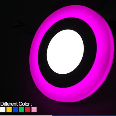 Biru/Hijau/Pink Tiga Roda Dua Warna Down Light Bulat untuk KTV atau Kamar Anak