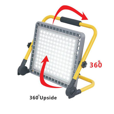 100W hingga 300W Pegangan Lampu Sorot LED Isi Ulang untuk Penggunaan Luar Ruangan