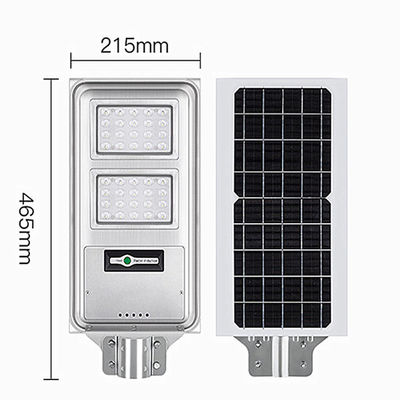 Stainless Steel Mengintegrasikan Lampu Jalan Tenaga Surya dari 100w ke 200w