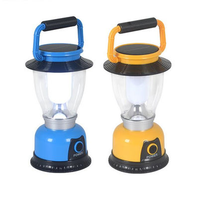 Solar Camp Light Outdoor Garden Lamp dengan Dua Roda Gigi untuk Berkemah