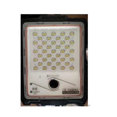 Lampu Sorot Tenaga Surya 300W LED dengan Kamera dan Kartu Memori 32G untuk Pabrik