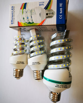 Spiral E27 Atau B22 Base Sms 9w Lampu Hemat Energi Led Efisien Untuk Sekolah