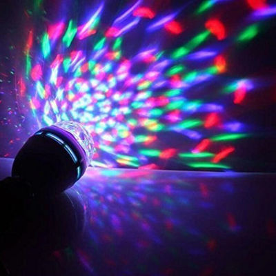 Pesta Ulang Tahun Disko Dan Club Bar B22 Led Lampu Berputar Penuh Warna CRI80
