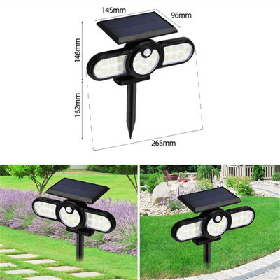 Lanskap Cri70 Pir Sensor Solar Light Untuk Yard Hotel