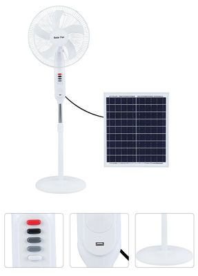 Lampu Kipas Surya IP20 12W Dengan Lampu Malam / Kabel Usb