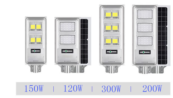 COB SMD Square Atau Gudang Ip66 Semua Dalam Satu Lampu Jalan Tenaga Surya