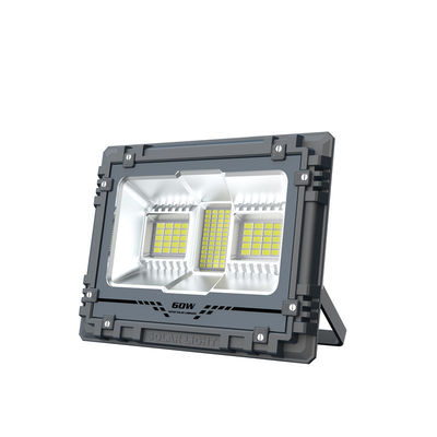 Bluetooth 60w Solar Rgb Flood Light IP66 Untuk Pesta Keluarga Taman Halaman