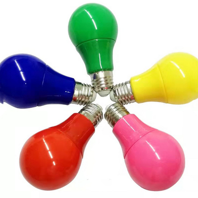 B22 3w 5w Indoor Led Light Bulbs Perumahan Warna Berbeda Untuk Pesta
