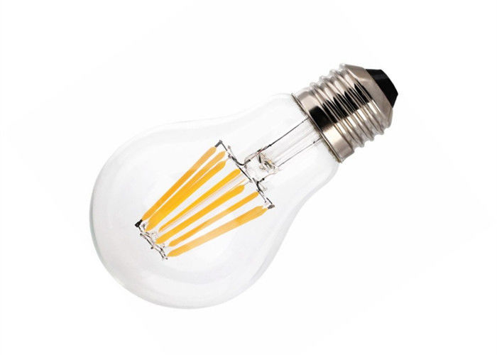 8 Watt Lilin Filament LED Lampu Lampu Pusat Perbelanjaan Pencahayaan dalam ruangan