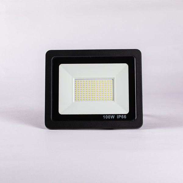 Perumahan Aluminium Putih Lampu Sorot LED Desain Baru dari 50w hingga 300W untuk Taman